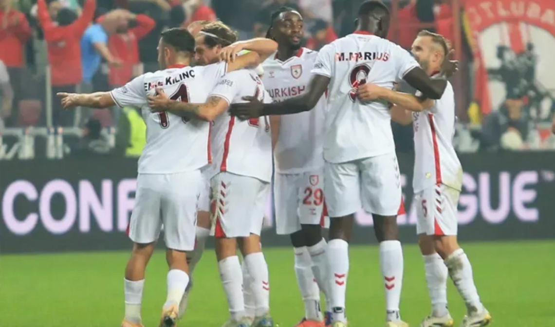 Samsunspor, Konferans Ligi’nde tarih yazdı!